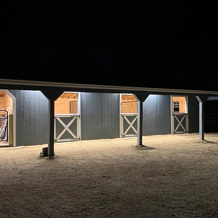 horse-barn